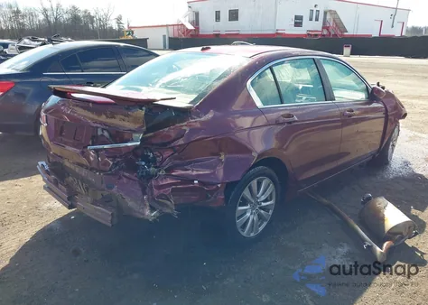 2012 Honda Accord 2.4 Ex-L из США, поврежденный, VIN 1HGCP2F86CA137896